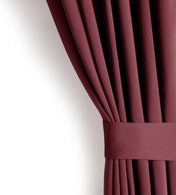 Tenda termoisolante/parzialmente oscurante burgundy 140x245 cm Kierra – Restilo