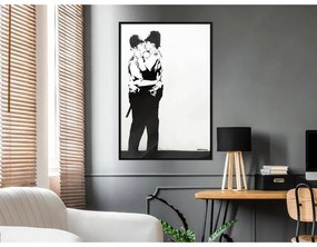 Poster Banksy: Kissing Coppers II