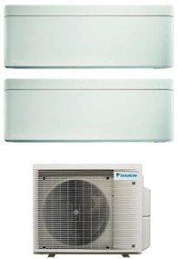 Daikin - Climatizzatore Condizionatore Bluevolution Dual Split Inverter serie stylish white 5+5 con 2MXM40A R-32 Wi-Fi Integrato 5000+5000 Colore