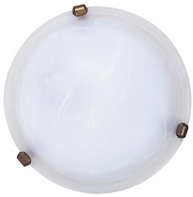 Rabalux 3203 - Plafoniera ALABASTRO 1xE27/60W/230V in vetro alabastrino