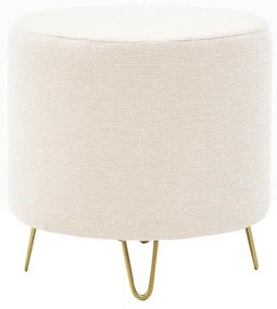 Pouf NANI Ø 40 cm crema