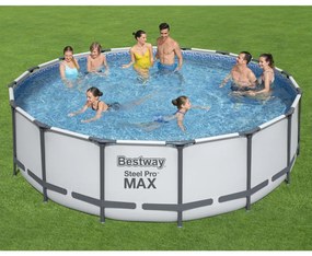 Set Piscina Steel Pro Max 488 X 122 Cm /