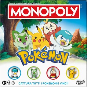 Monopoly Pokémon Edition, gioco da tavolo - Versione italiana