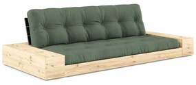 Divano letto verde 244 cm Base - Karup Design