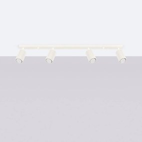 Faretto color crema 6,5x81 cm Gleam – Sollux