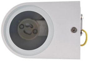 Applique da esterno BOSTON 1xGU10/10W/230V IP44 bianco