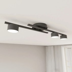 Lampada da soffitto in acciaio FRAGMENT 3 da interno 3xGX53 Colore del corpo Nero