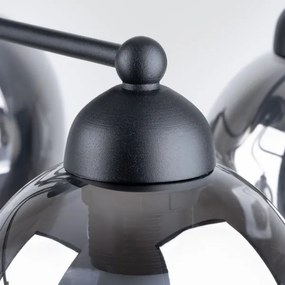 Sollux SL.1145 - Lampadario a stelo FILLAN 5xE27/60W/230V nero