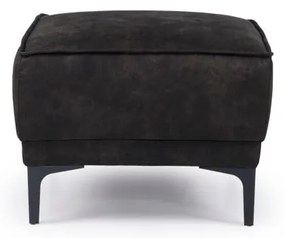 Sgabello antracite in similpelle Copenhagen - Scandic