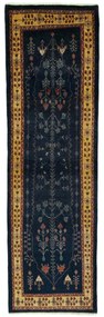 Gabbeh Tappeto persiano 90 x 300 Blu (Iran) Annodato A Mano