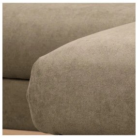 Divano angolare marrone chiaro (angolo destro) Beata - Ropez