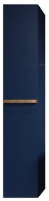 Colonna per mobile bagno LOA RANDAL 1 anta P 25 x L 30 x H 165 cm blu e oro truciolare