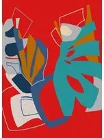 Jannelli & Volpi Carta da parati panoramica Nizza - Red Blue Panel 5