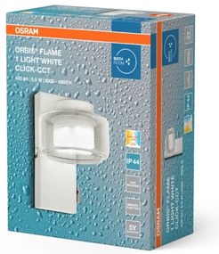 Osram - Applique da parete per bagno ORBIS FLAME LED/5,5W/230V IP44 bianca