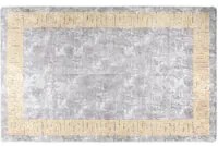 Tappeto Lavabile 160x230 cm Grigio Antiscivolo 337937