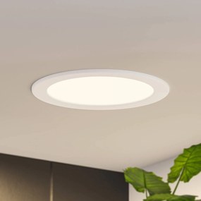 Prios Lampada a incasso a LED Cadance, bianca, 22 cm, dimmerabile
