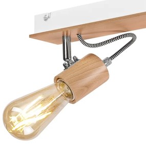 Plafoniera GUSTAVO 3xE27/60W/230V montaggio a soffitto