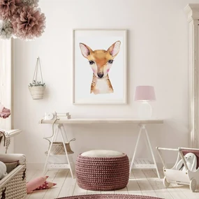 Maco Design Lampada da tavolo Rosabelle base a gabbia, rosa