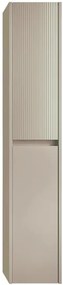 Colonna per mobile bagno Niwa 2 ante P 27 x L 30 x H 160 cm laccato opaco sabbia