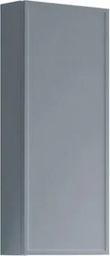 Pensile bagno Pixel Frame laccato opaco indaco, 1 anta apertura da sinistra P 17 x L 30 x H 80 cm