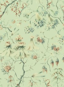 Mindthegap Tapete Grandmas Tapestry - Green/ Taupe
