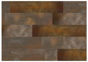 Fotomurale  Golden Cascade  Colore color rame, Dimensioni e Misure 250x175