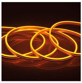 Striscia LED NEON 5m LED/40W/24V arancione IP65