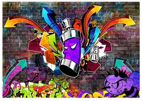 Fotomurale Graffiti: Colourful attack