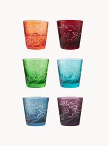 Set di 6 bicchieri Blossom