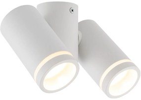 Faretto JET SET 2xGU10/10W/230V bianco