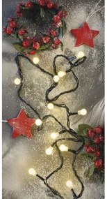 Catena LED da esterno natalizia 80xLED/13m IP44 bianco caldo