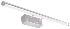 Applique LED bagno moderno Up&Down grigio IP44, luce bianco naturale 1700 lumen, INSPIRE