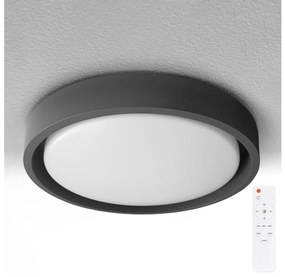 Brilagi - Lampada dimmerabile MATTEO LED/48W/230V 3000-6500K Ø 41 cm nero + telecomando