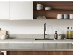 Deante BQO_D72M - Rubinetto lavello con doccetta estraibile OLFATO titanio