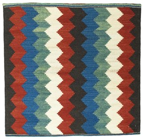 Kilim Tappeto persiano 100x100 (Iran) Tessuto A Mano