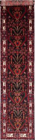 Hamedan Tappeto persiano 100x480 Blu (Iran) Annodato A Mano