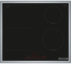 Bosch - Serie 6 PVS645HB1E Piano cottura a induzione 60 cm CombInduction Nero. Colore del prodotto: Nero, Posizionamento dell'apparecchio: Da