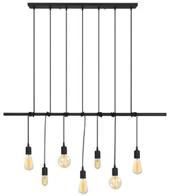 Apparecchio a sospensione in metallo nero Opviq luci Vincent - Opviq lights