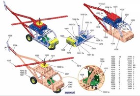 Merkur - Set grande 3 - 307 pz
