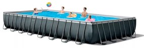 Intex XTR Ultra Frame Piscina Rettangolare 975x488x132 Con Pompa A Sabbia 26374NP
