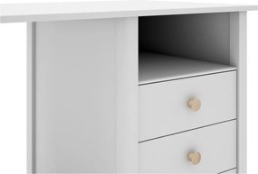 Scrivania per bambini in legno di pino 54x120 cm Max - Marckeric