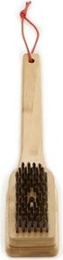 Spazzola Per Griglie Weber In Bamboo 30 cm Pulizia Barbecue 6275
