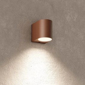 Applique da Esterno Monodirezione IP65 GU10 - Corten (Mattone - Ruggine)