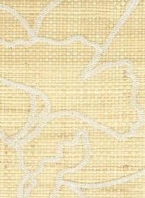 CMO Paris Tapete Raphia Brodé - Blond