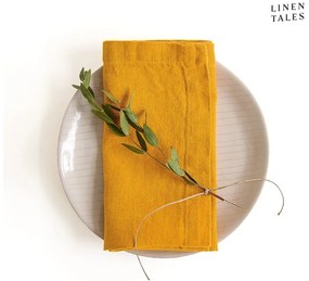 Tovaglioli in set da 2 Mustard - Linen Tales