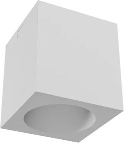 Applique da soffitto 7W Quadrata UGR19 - Bianca o nera