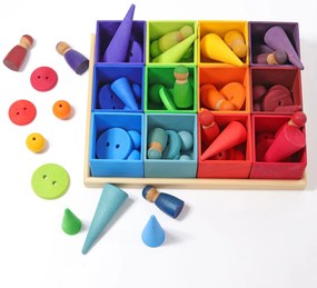 Grimm's - Scatole colorate - strumento di classificazione - 12 pz