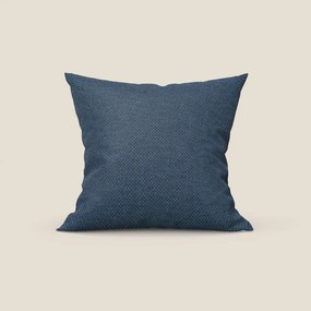 Tauro cuscino disponibile in diversi colori in tessuto misto cotone smacchiabile T18 blu