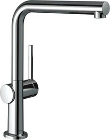 Rubinetto da cucina fisso a l Talis M54 argento cromato lucido HANSGROHE