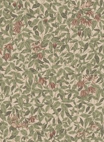 Sandberg Carta da parati Linnea - Burgundy